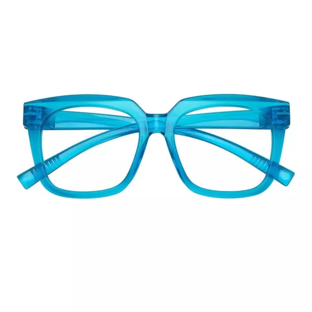 +1.00 Turquoise Readers Glasses
